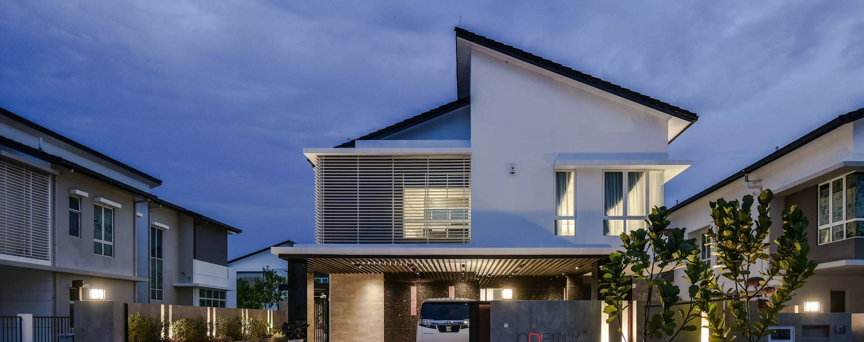 390㎡三代同堂透天别墅,打造简约利落,冷暖相兼的热带豪宅!