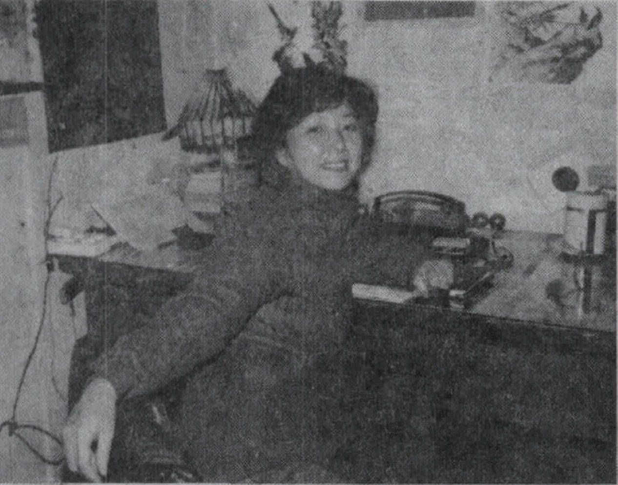 (李谷一的姐姐李安娜)1965年,李谷一随湖南省花鼓戏剧院进京演出
