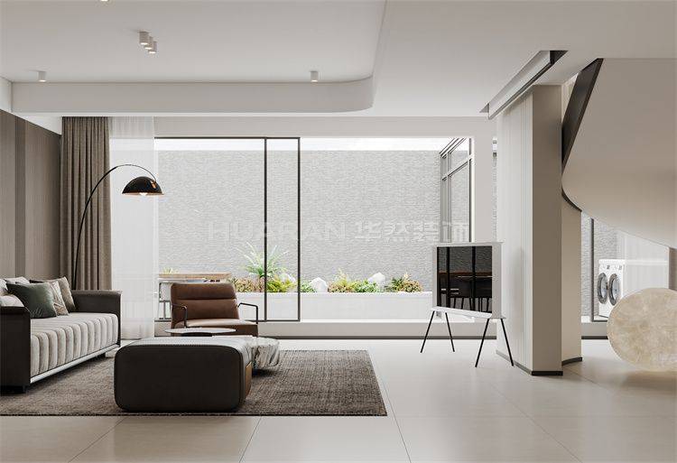 【效果图】合肥·徽创君泊240㎡现代风格装修效果图_装饰_项目_设计