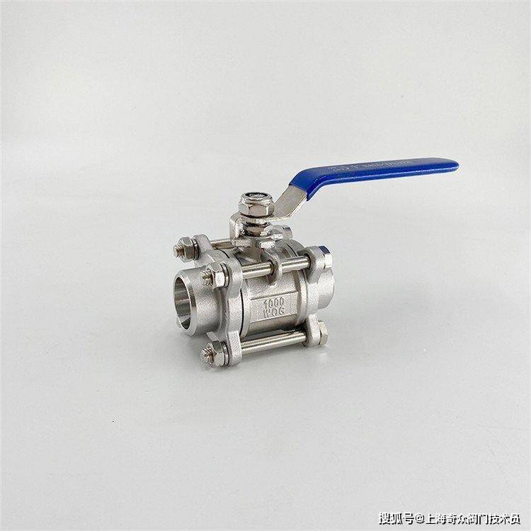 三片式对焊球阀 q61f 焊接式不锈钢材质_密封_介质_结构合理
