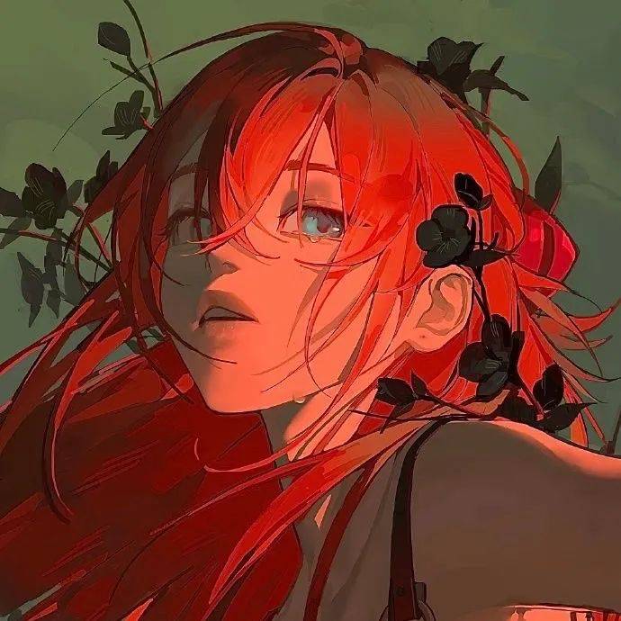 小众画风动漫女生头像_月亮_星星_艾米