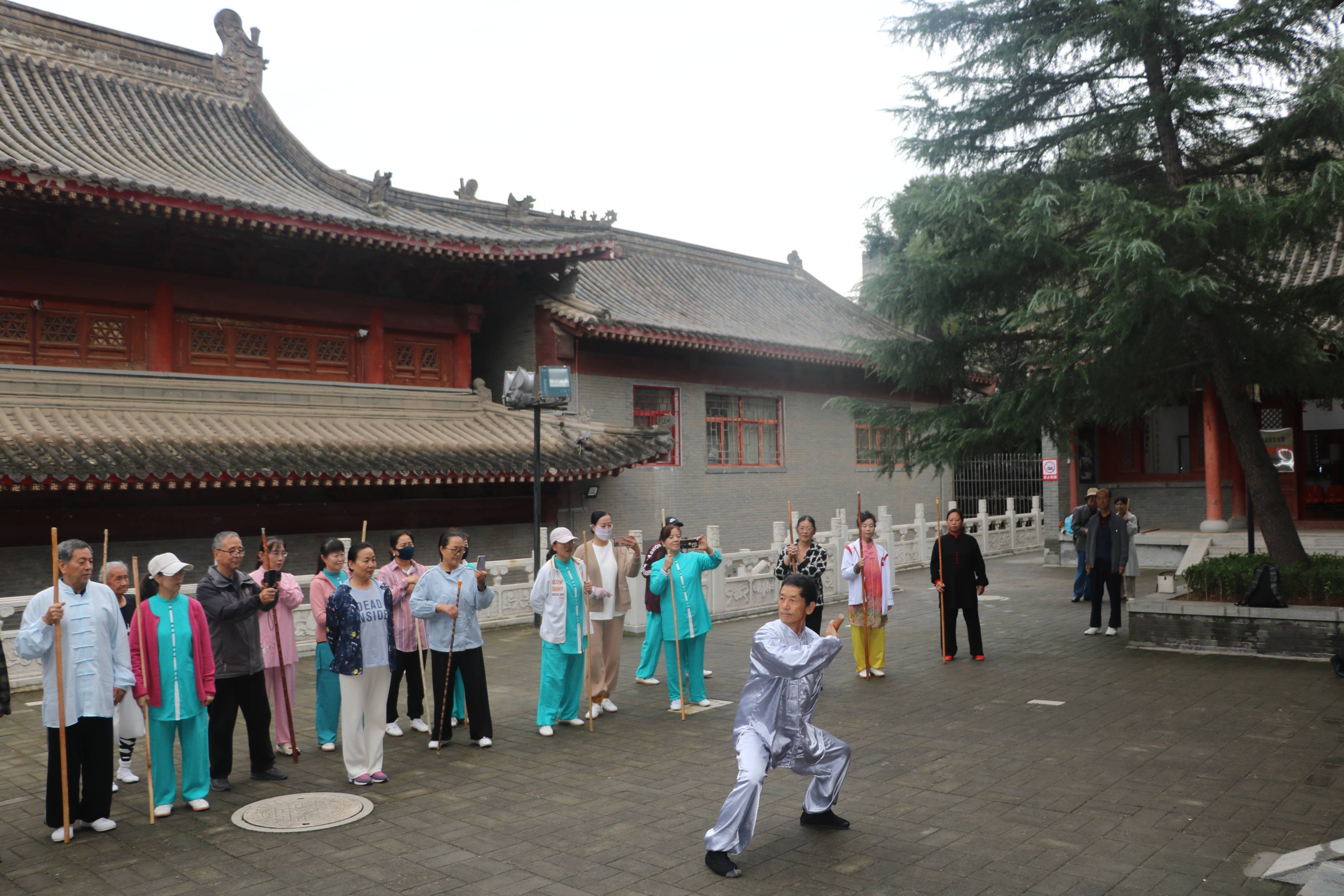 平凉市崆峒武术传习所第五期《五手棍》培训班开班仪式_进步_套路