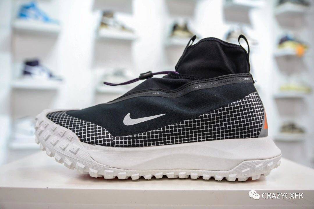 耐克nike acg mountain fly gore-tex 高帮户外登山运动鞋_粘性_鞋带