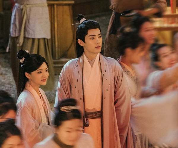 6分大家还记得李现在走红前,与张若昀合作过《法医秦明》吗?