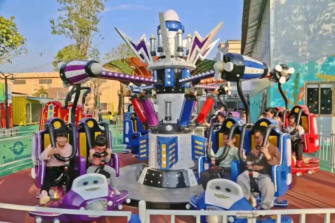 无动力 机动游戏 侏罗纪恐龙…佛山紫南欢乐谷盛大开幕!