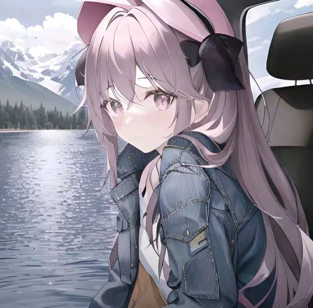 模糊风动漫女头像_侵权_网络_图片