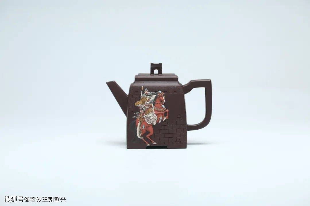 紫砂王朝:张小岭(字陶岭),业内泥绘翘楚,深邃画面意蕴非凡!