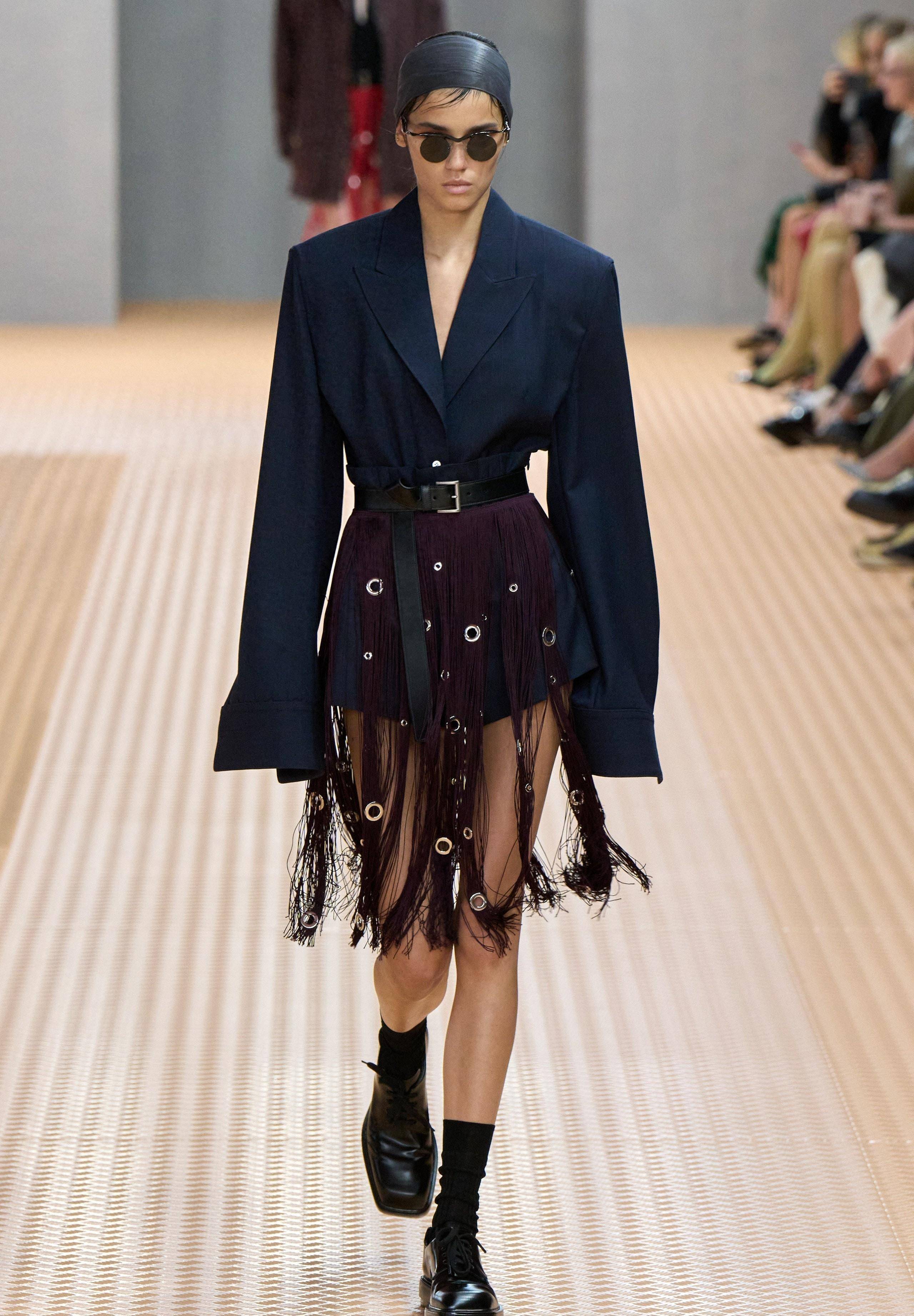 prada 2024春季成衣系列_工艺_夹克_印花