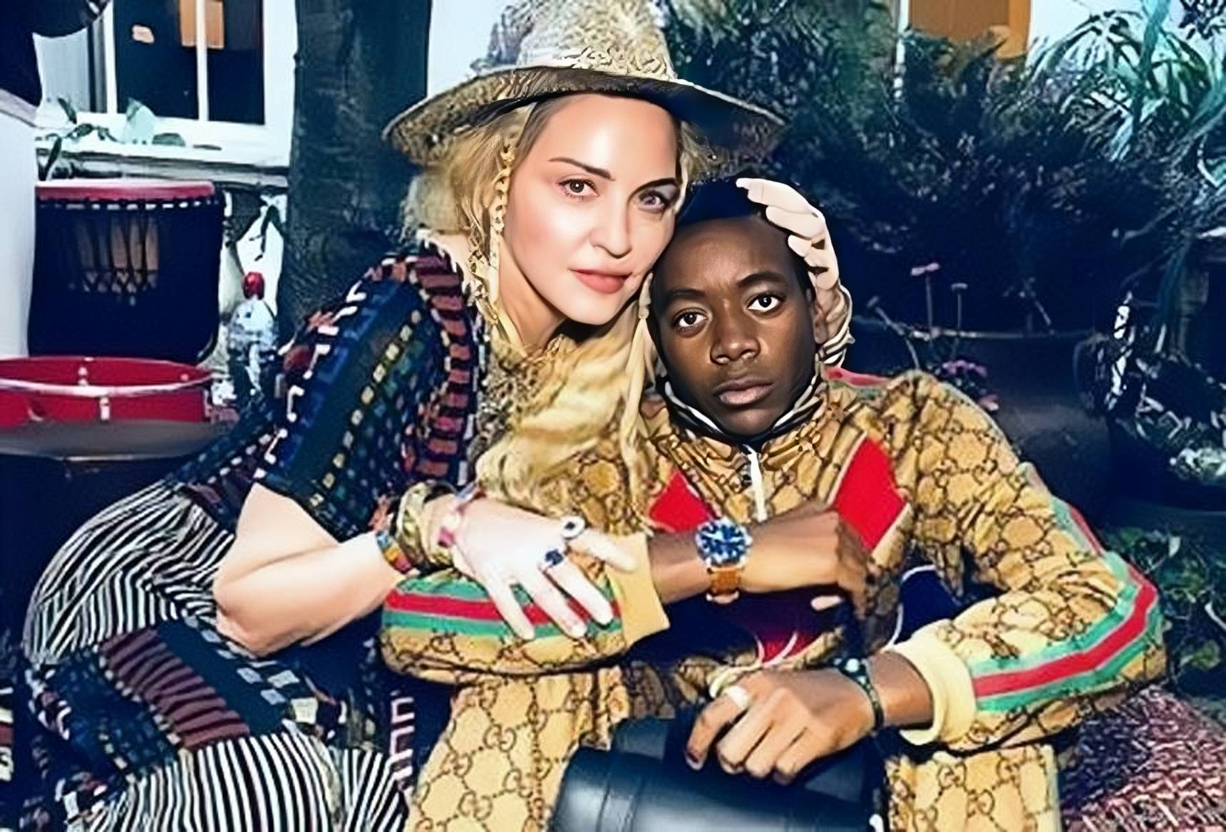 64岁麦当娜参加派对,为17岁黑人养子庆生,罗德曼:好妈妈!