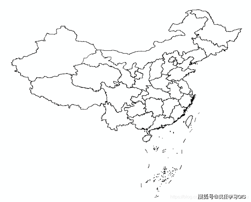 arcgis制作论文的研究区域地图的详细流程