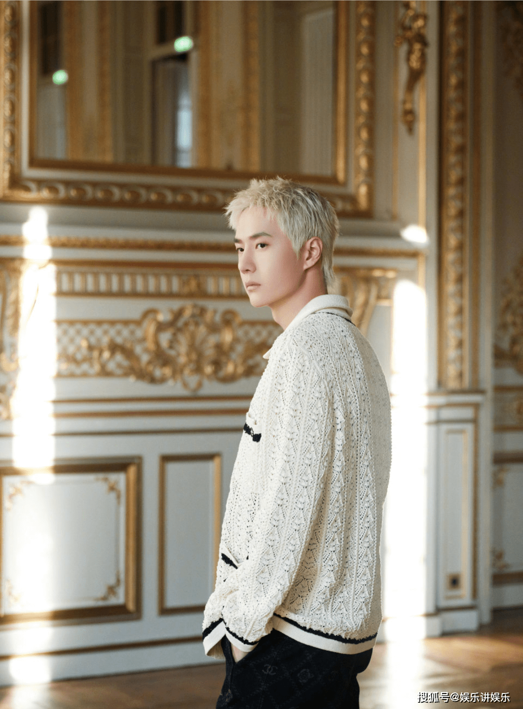 香奈儿好宠王一博啊,上身超季未公布成衣,洛阳白牡丹在巴黎绽放_系列