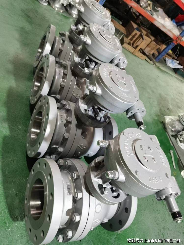 碳钢不锈钢蜗轮蜗杆驱动球阀q341f q347f dn200 dn300 dn400_处理