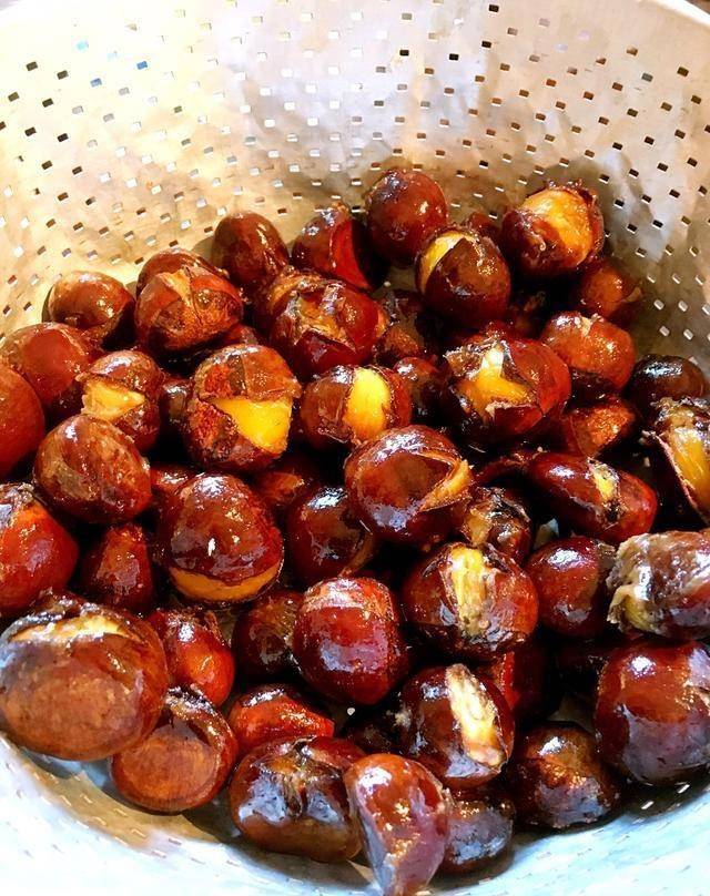 卖20多1斤的糖炒栗子,买8块钱生板栗,平底锅电饭锅微波炉都能做