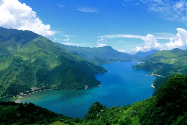 最美的大山大水图片图片