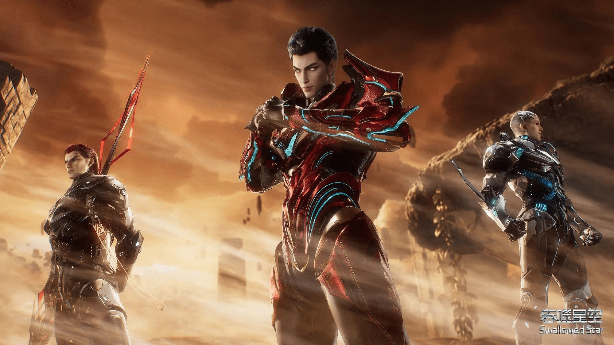 吞噬星空第四季强势回归!热度口碑双爆棚_动画_观众们_剧照