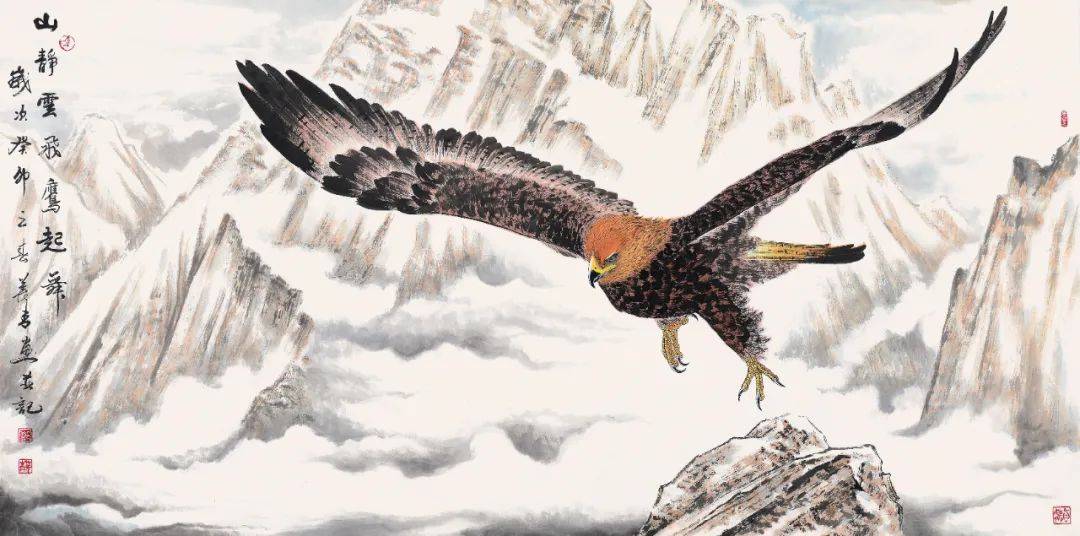 郑长青绘画艺术×艺粟茅文化珍藏酒:让世界品味中国_作品_茅台镇_匠心