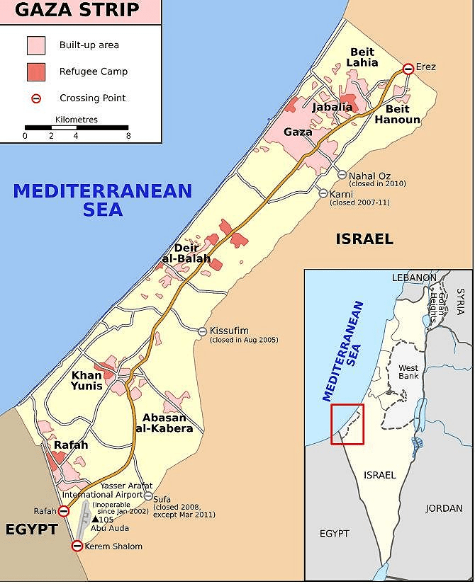 被以色列封锁的加沙地带：用水用电靠施舍，运输物资用驴车_控制_犹太人_平民