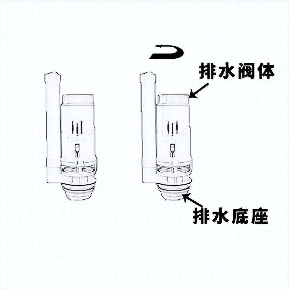 马桶水位调节图解图片