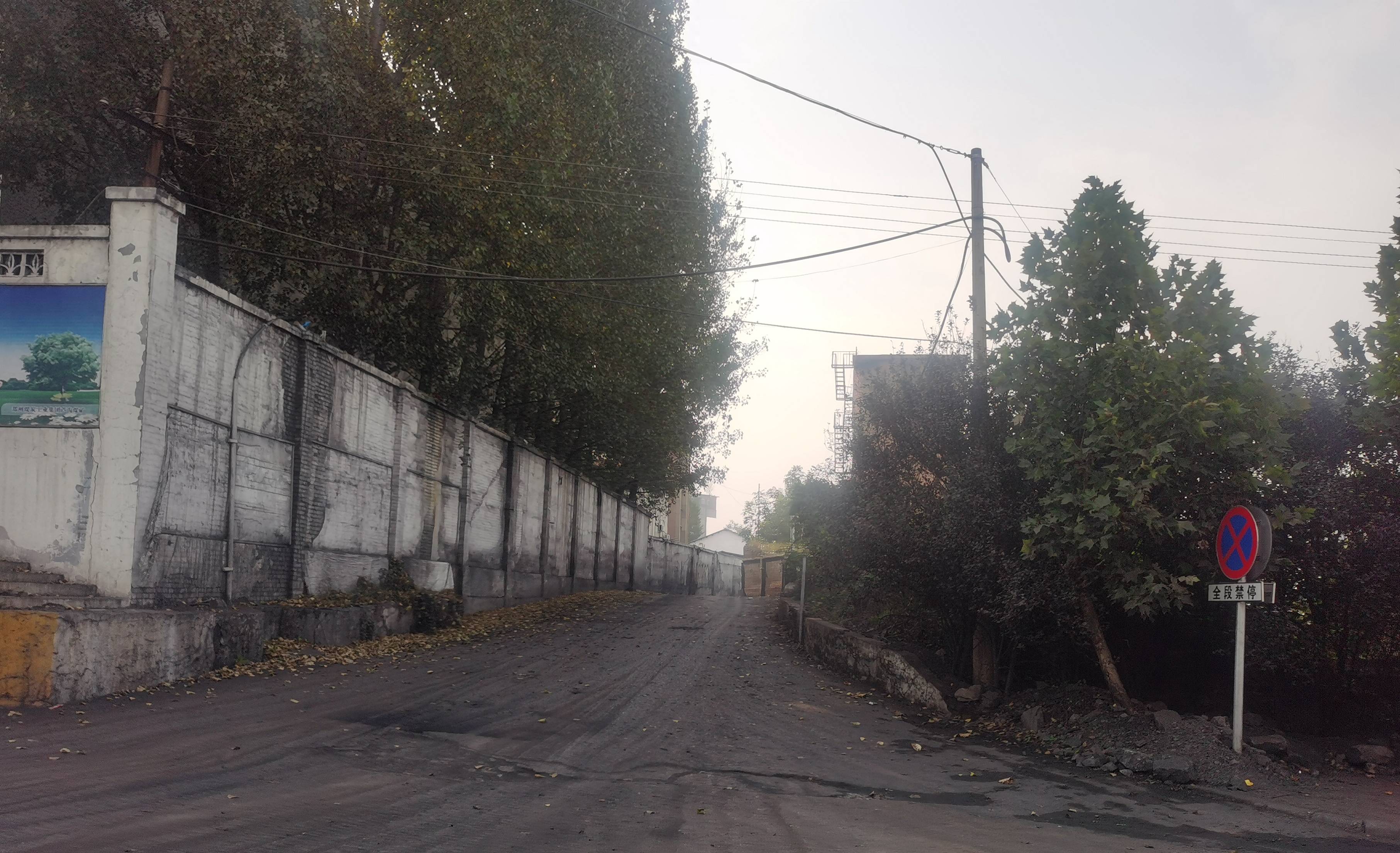 317省道新密境绿化带被矿渣包围，谁在给新建省道抹黑？