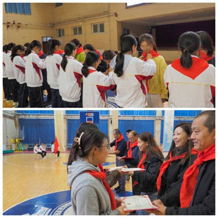 北京市密云区第五中学初一年级建队仪式隆重举行_少先队员_冯书记