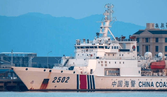 趁中国开会,日本船队强闯钓鱼岛,中国海警捍卫主权_中方_美国的_要求