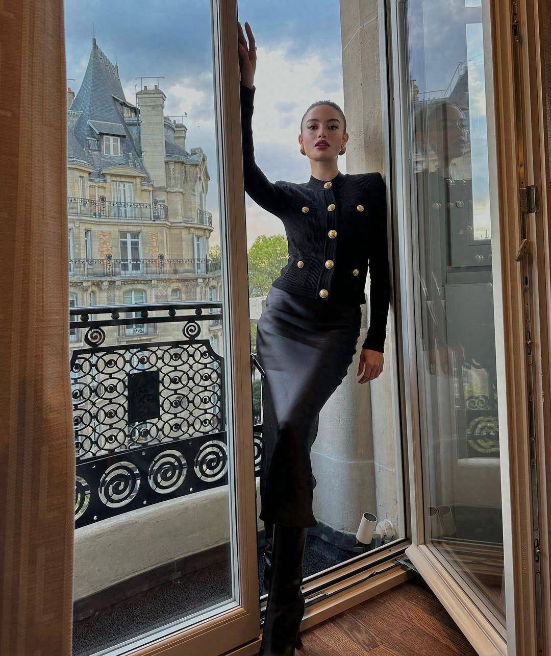 她美丽优雅,美菲,混血超模_merritt_kelsey_菲律宾