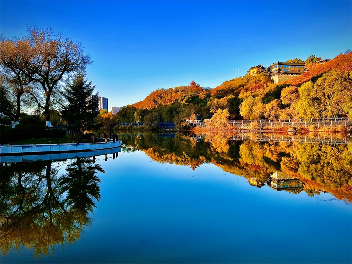 吉林北山风景图片图片