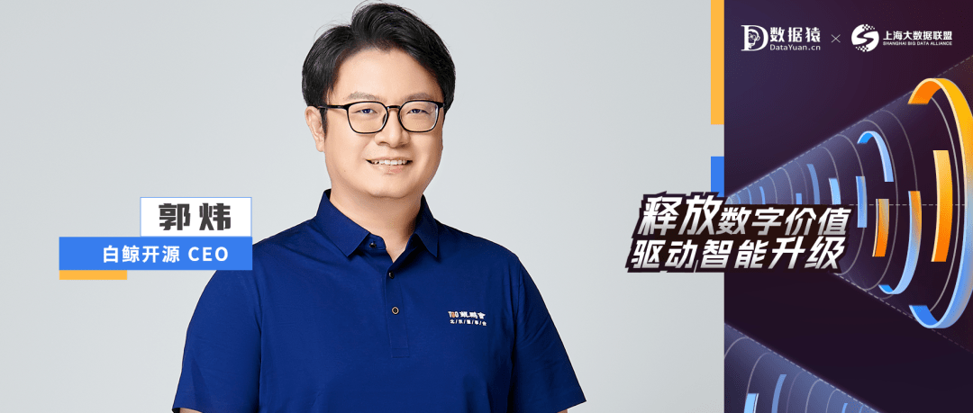 【数智化人物展】白鲸开源ceo郭炜:大模型助力企业大数据治理"数智化"