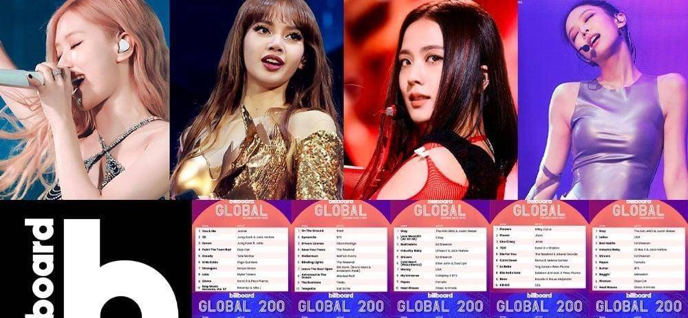 jennie新solo发布后,blackpink又创了一项纪录_歌曲_排名第一_排行榜