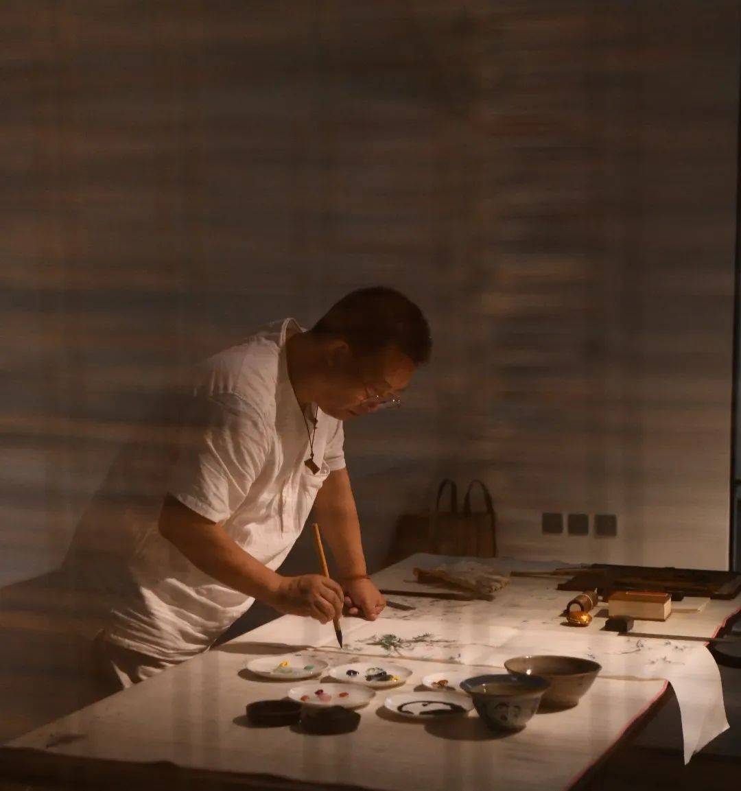 水墨四季 · 当代 |雨鹤作品笔道稳健,中和之气息朴面而来_中国画研究