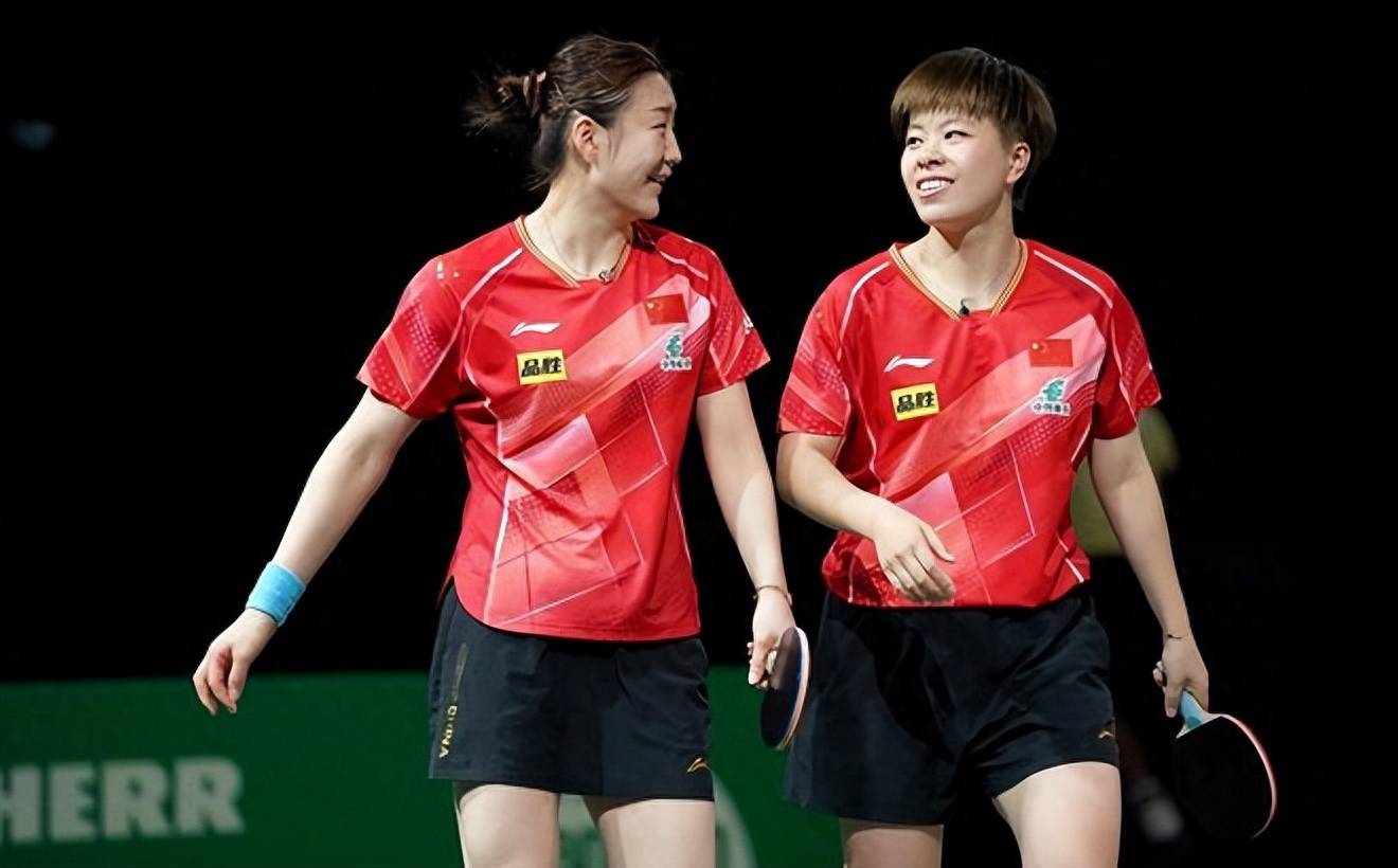 因为田志希与国乒选手关系都很不错,尤其是与孙颖莎,关