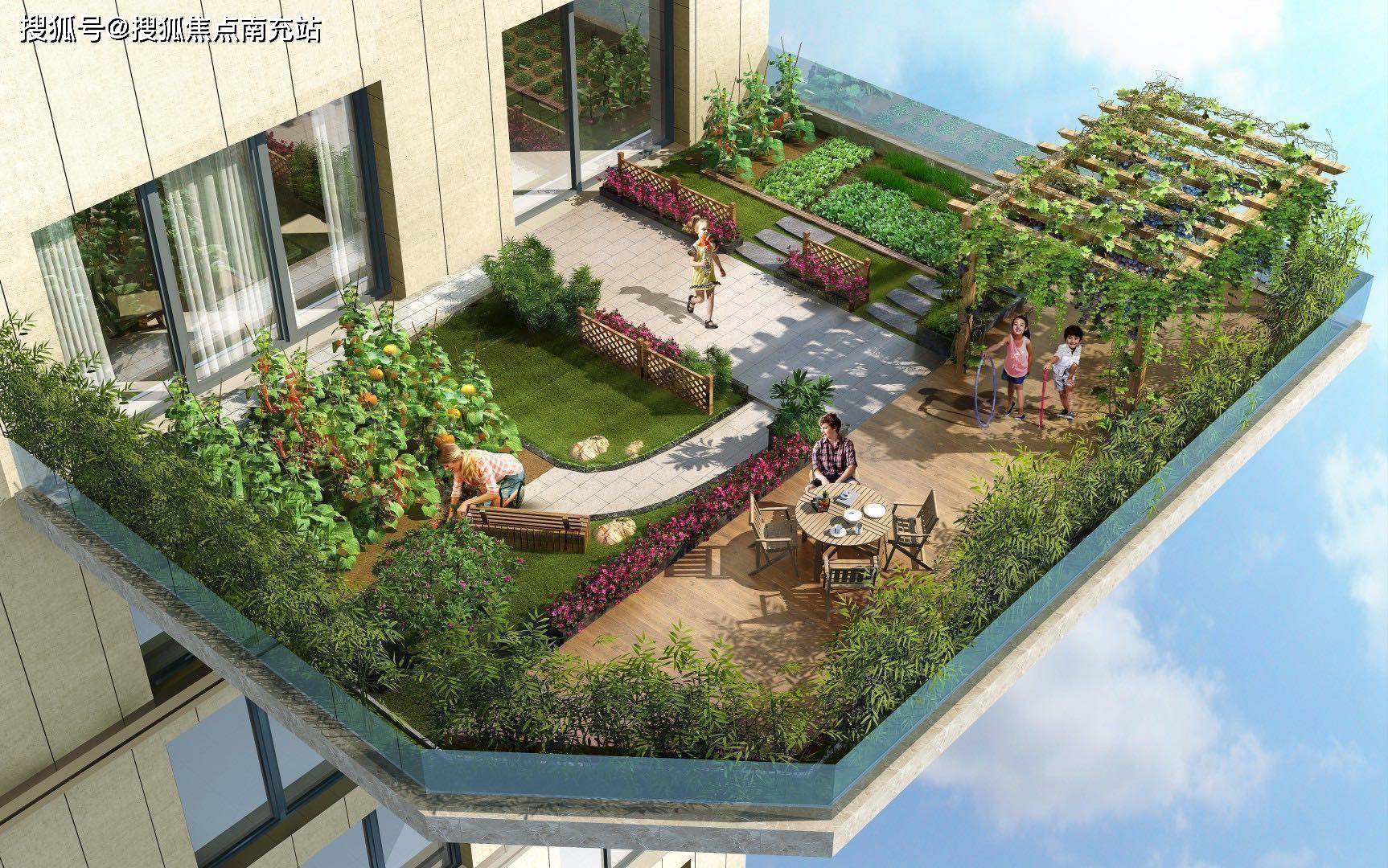 项目类型:类四代建筑,围合式建筑,超大中庭,户户享有私家花园在售面积