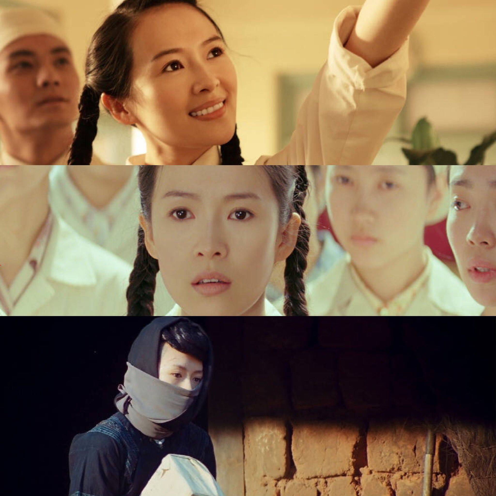 章子怡离婚后青春水灵如少女,被质疑整了眼睛,遭吐槽演戏像盲人_角色