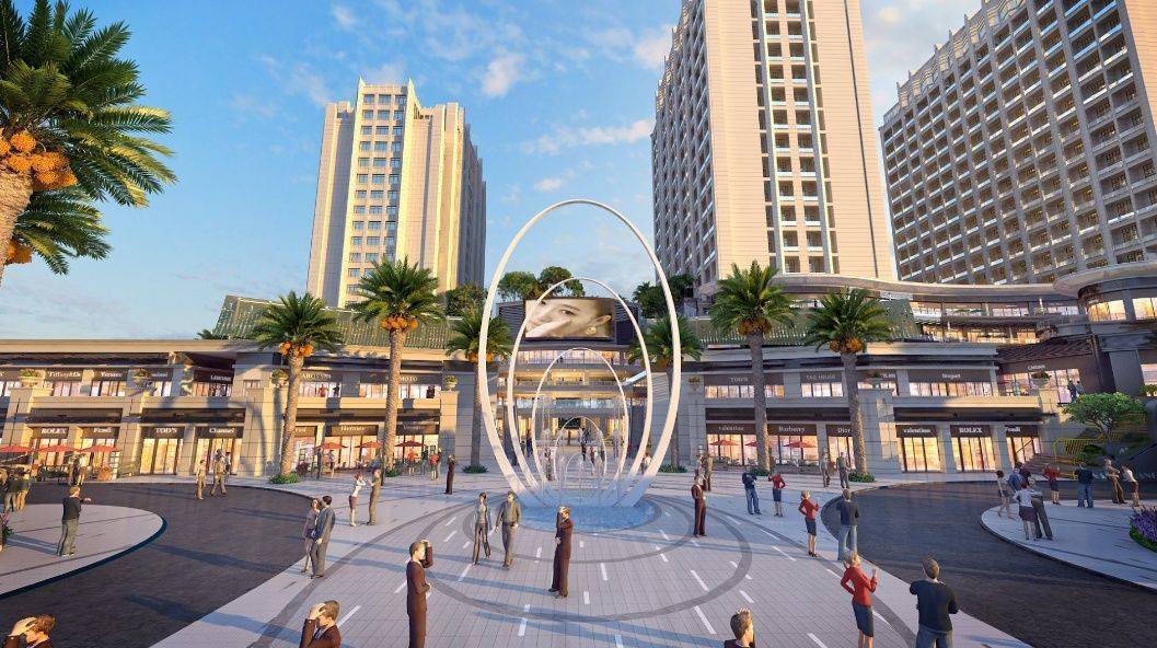 海口南光中心精装交付_配套齐全_环境_户型实景_商业_