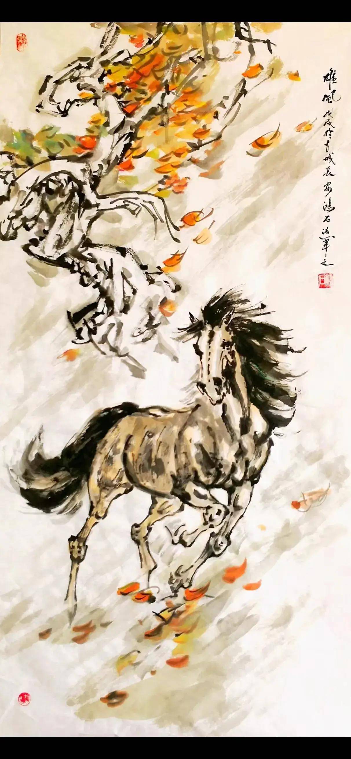 著名雕塑家实力派国画家周鸿石国画新作赏析_特质_精神_水墨