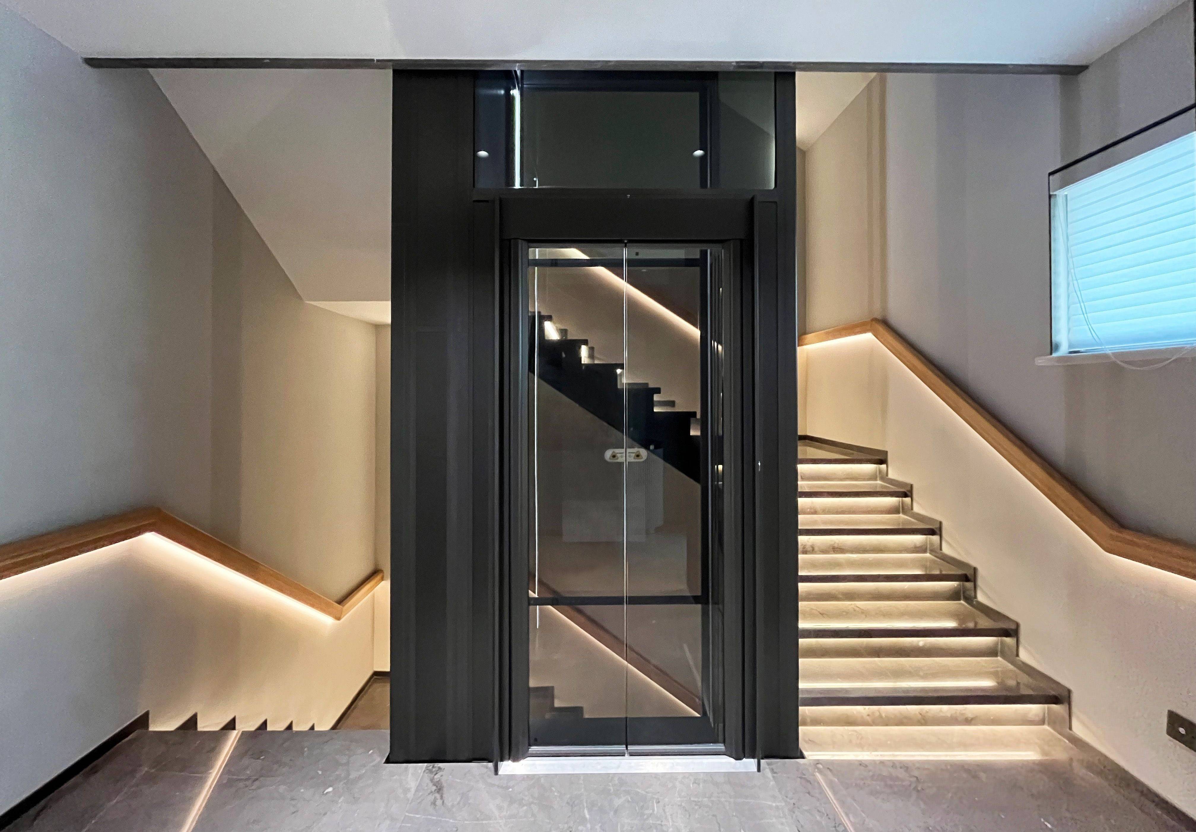 曳引别墅电梯适合安装在家里的什么地方?_位置_影响_业主