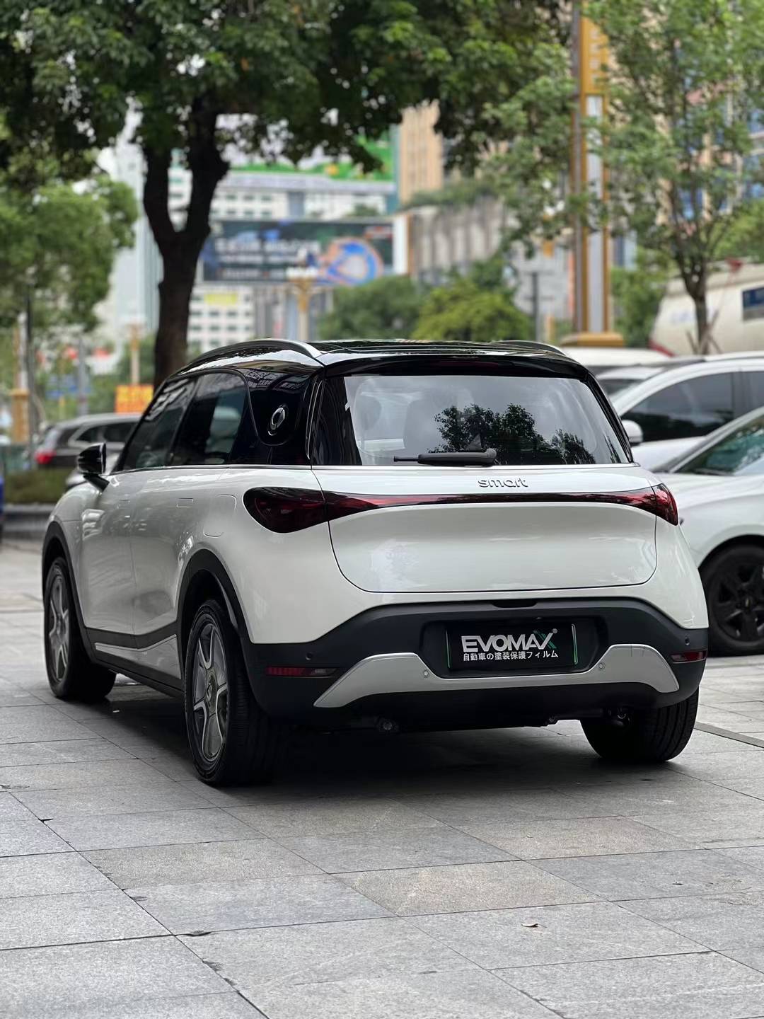 smart装贴日本evomax隐形车衣品质生活 就贴易膜