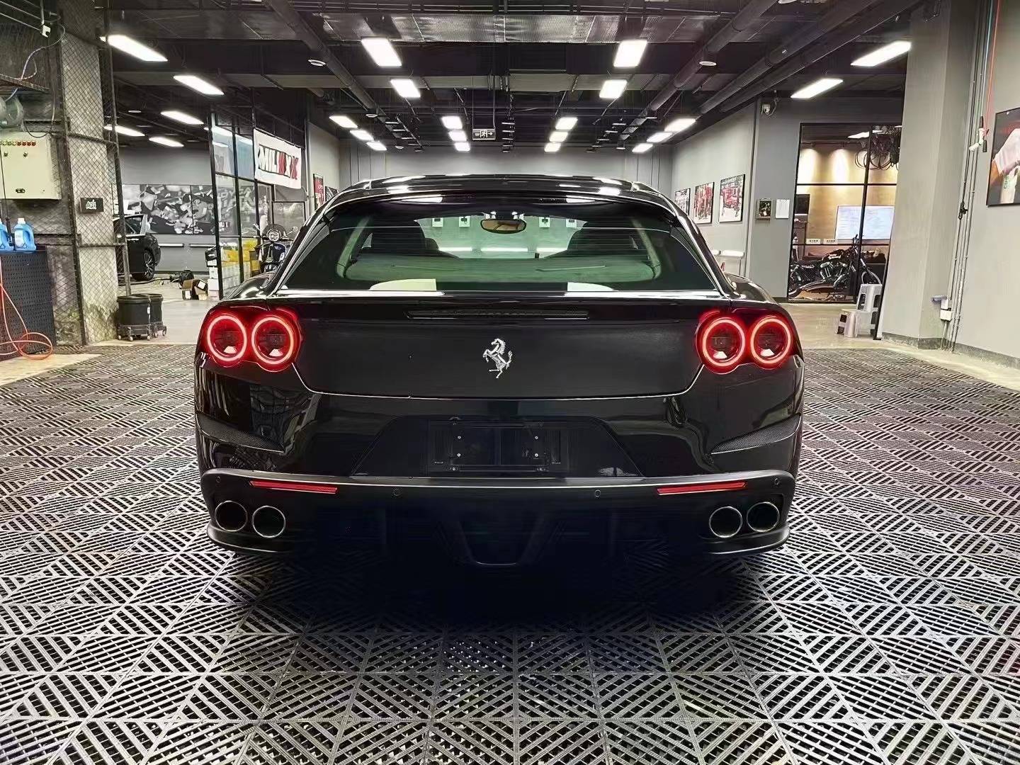 猎装车法拉利ff的继任者,法拉利gtc4 lusso v12