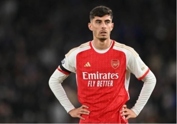 前英超前锋本特批评1060亿韩元的阿森纳前锋表现最差_哈弗茨_比赛