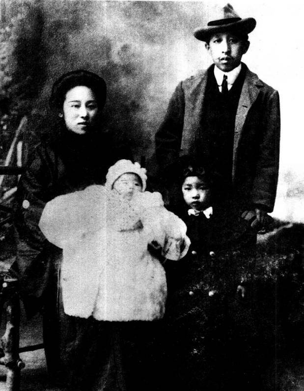 蒋介石小时候图片