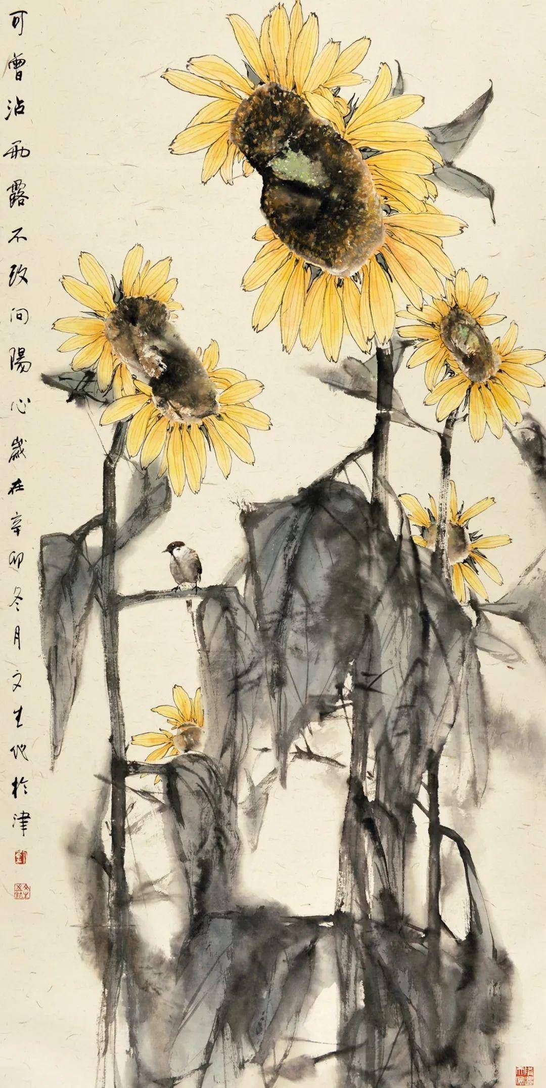 深邃空灵,悠远淡然——刘文生花鸟画作品赏析_工艺美术_中国画_东西