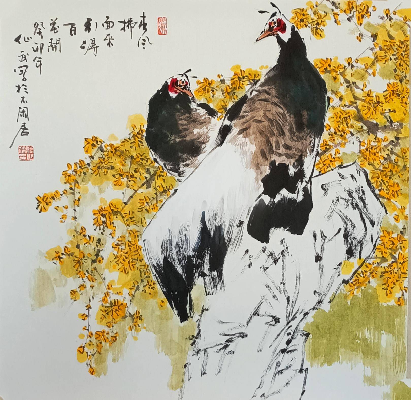 品鉴与收藏 著名画家范作武先生近期褐马鸡画作赏评