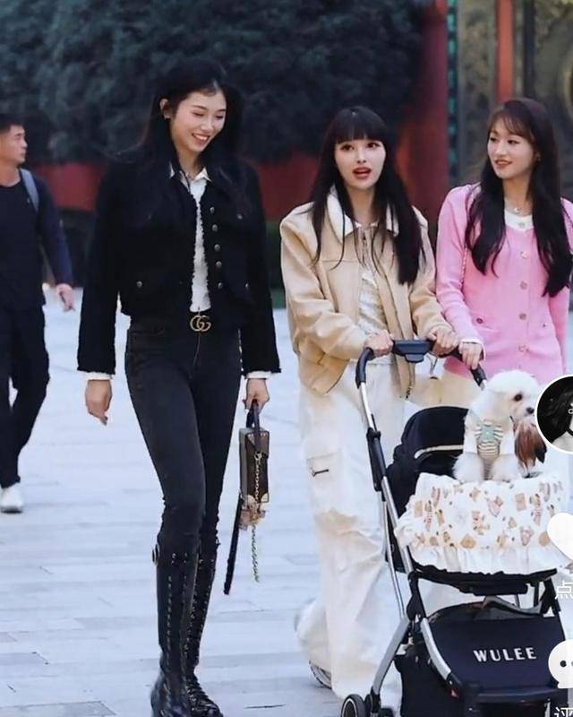 吴艳妮现身成都街头,网友吐槽网红风太重,吴艳妮颜值高_燕妮_成绩