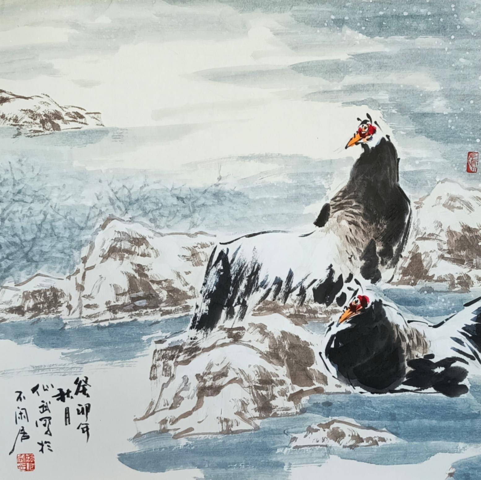 品鉴与收藏 著名画家范作武先生近期褐马鸡画作赏评