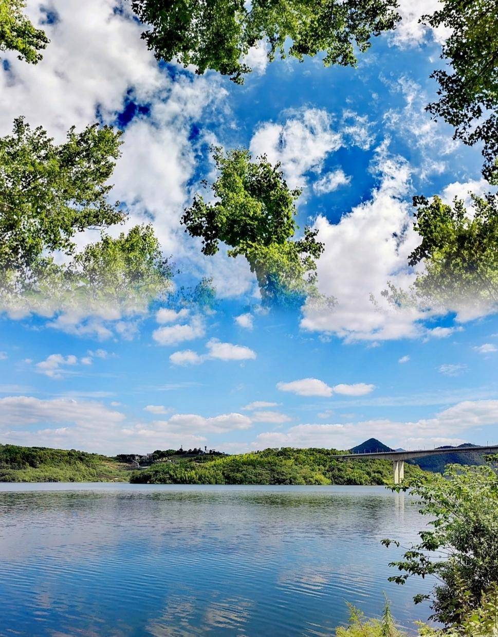 绍兴新昌钦寸水库独特风景