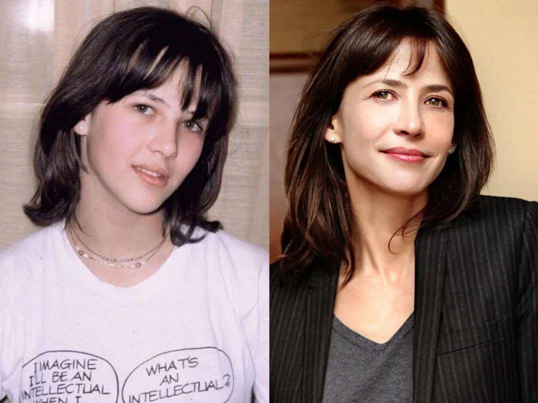 56岁苏菲玛索从容"服老",打扮简约却显高级,气质绝了!_整体_身材_风格