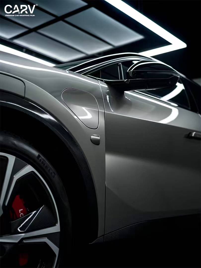 路特斯eletre卡孚改色膜白金液态金属银,简约大气_搜狐汽车_搜狐网