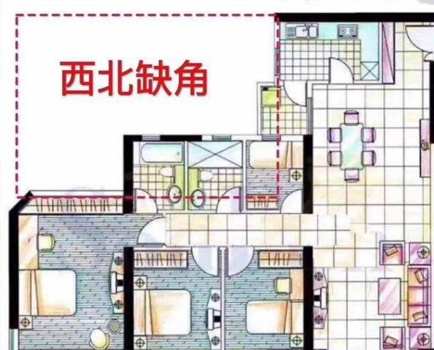 里西北缺角怎么化解~房屋西北方缺角用什么化解最好_风水_八字_谢咏