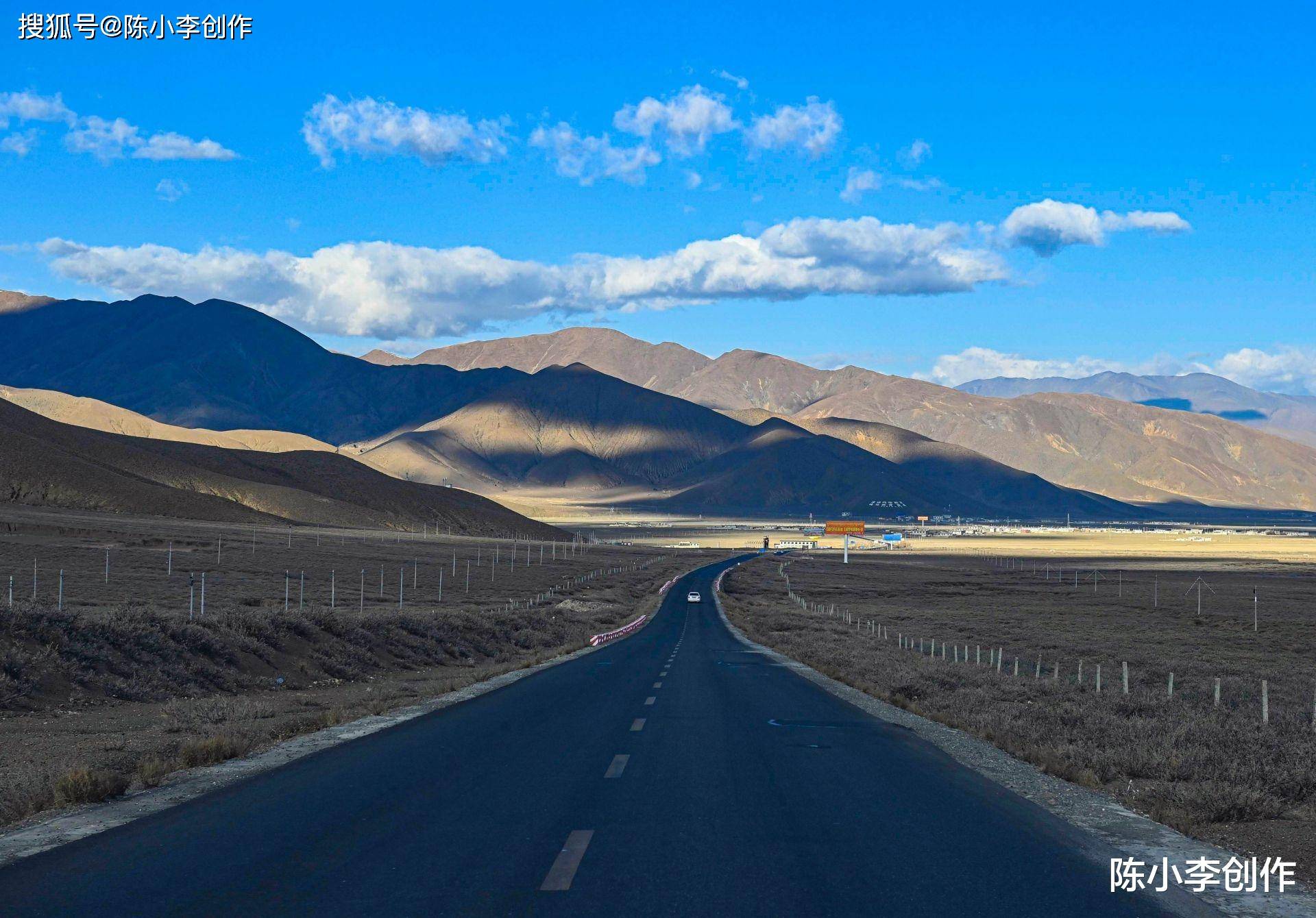 萨嘎县,绿水青山,草木生长,仍是一方净土,满目壮美景色.