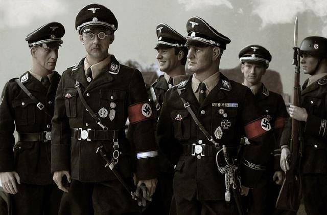 纳粹党卫军帅气图片图片